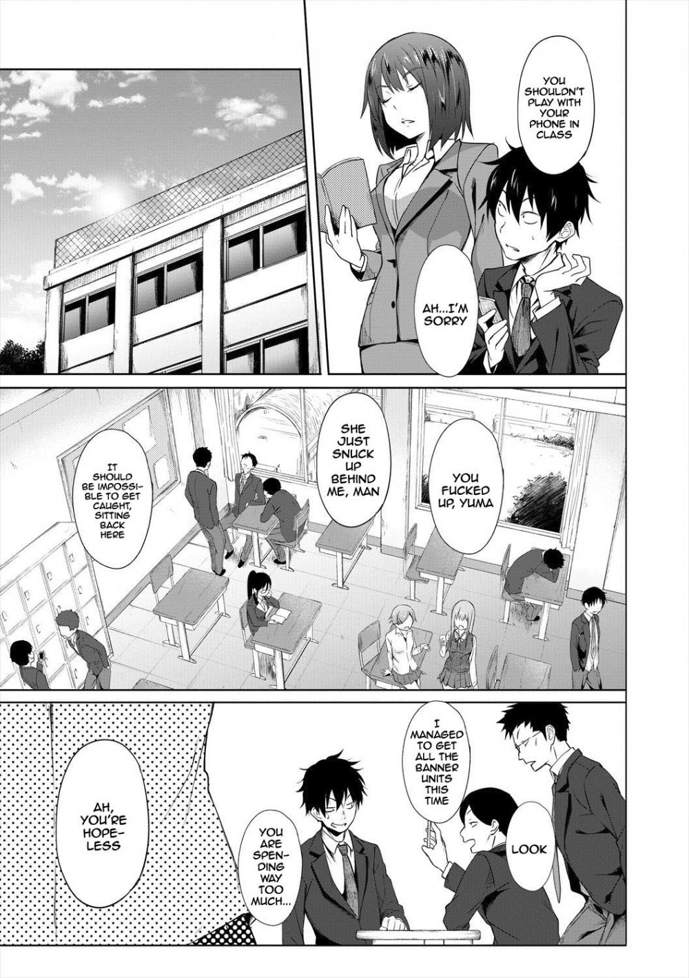 Hentai Manga Comic-Succubus Appli (School Hypno)-Chapter 2-3